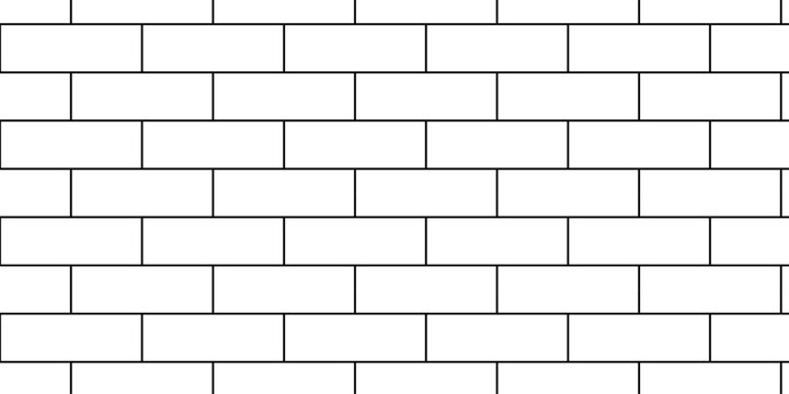 Pavement seamless mosaic stone concrete wall surface tiles block modern interior and exterior. subway vector block rock white brick wall texture background.