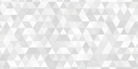 Fototapeta premium White triangle geometric pattern background, Geometric background made of triangles, Abstract geometric background. Vector 3d illustration. Triangle or pyramid white shapes.