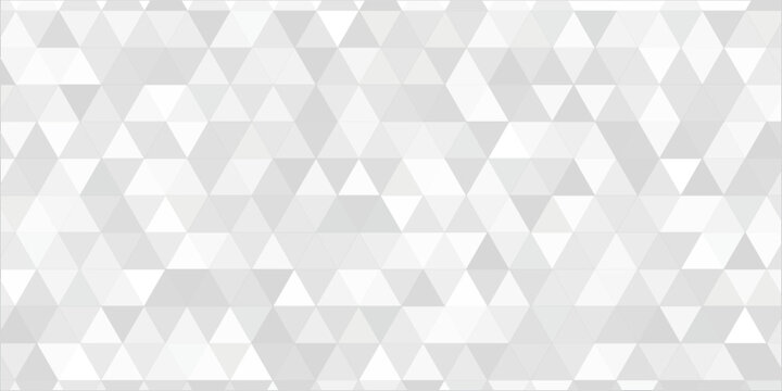 White triangle geometric pattern background, Geometric background made of triangles, Abstract geometric background. Vector 3d illustration. Triangle or pyramid white shapes.