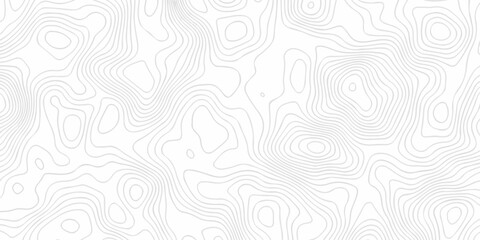 seamless White location discovery spiral line vector topo map design background. hiking topography world grid wave Topographic map geographic line texture. © haven lklkj11