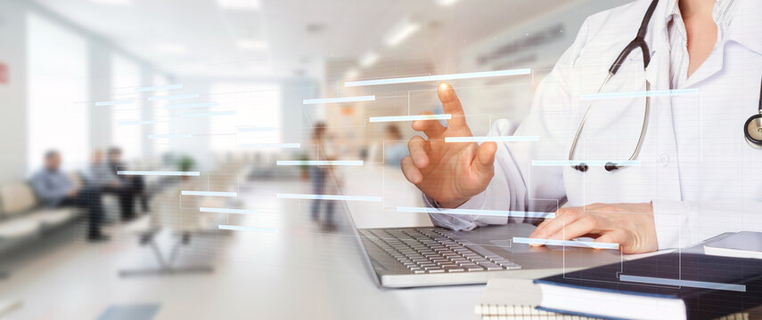 Doc using digital tech