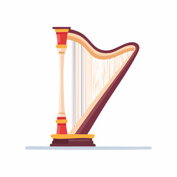 Illustration of a Harp