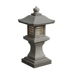 Fototapeta premium Traditional Stone Garden Lantern