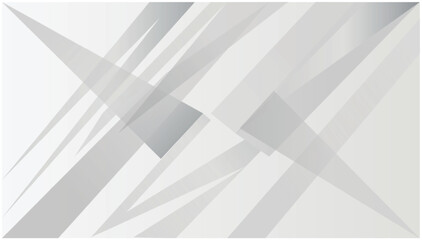 Obraz premium Abstract Light Gray Geometric Lines on Grey Background, Modern Minimalist Design, Futuristic Vector Art, Digital Tech Backdrop, Clean and Sleek Composition