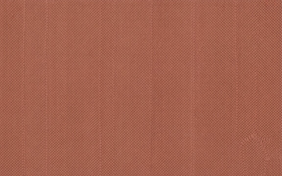 Textured Terracotta Fabric Surface with Vertical Stripes and Subtle Weave Detail