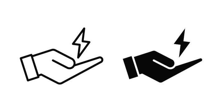 Energy saving icon
