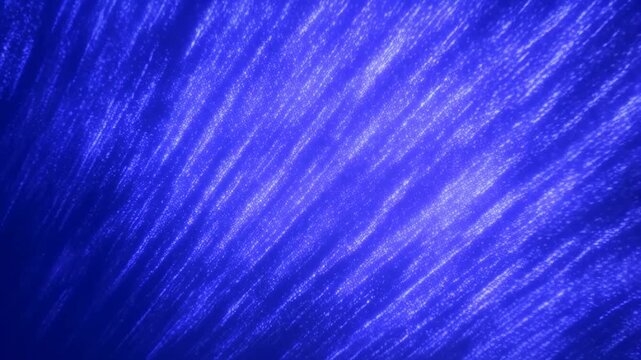 Dynamic blue light streaks creating mesmerizing motion effect in abstract background