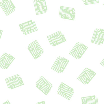 documents for allowance vector glyph seamless pattern documents for allowance sign illustration