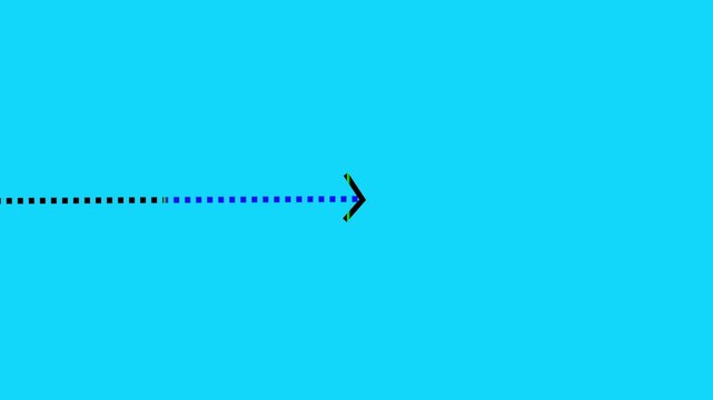 Growing arrow on black. Profit arow .concept, growing chart. Concept of sales symbol icon with arrow moving up. Economic Arrow With Growing Trend,4k video. arrow animation, 4