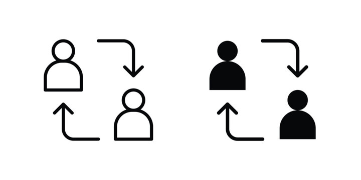 employee turnover icon