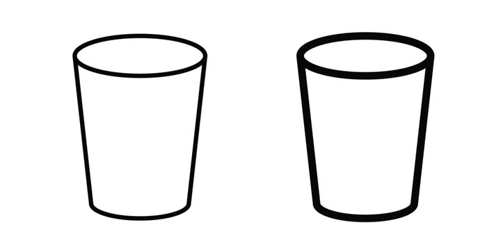 Empty Glass Icon