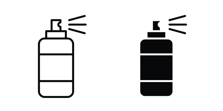 Hair spray icon