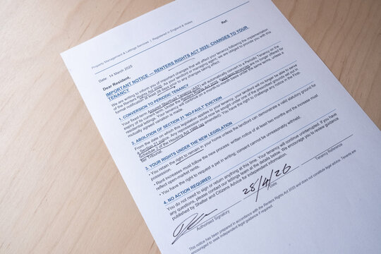 Renters Rights Act 2025 Landlord Notice