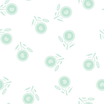 teflon ptfe thermoplastic vector glyph seamless pattern teflon ptfe thermoplastic sign illustration