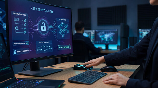 Zero Trust Access Control Security Interface