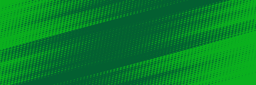 Dots halftone grunge brush yellow green color pattern on dark green background. Simple sport style concept theme. Vetor sporty grunge design. Eps 10