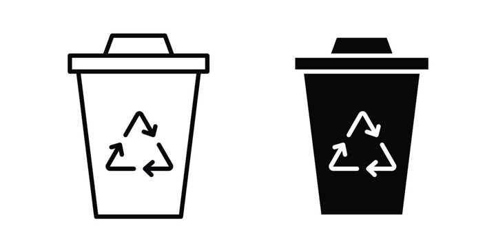 Trash compactor icon