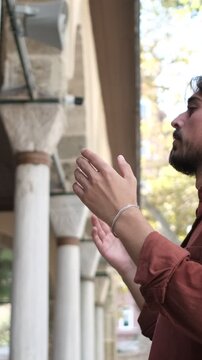 Muslim Man Praying
