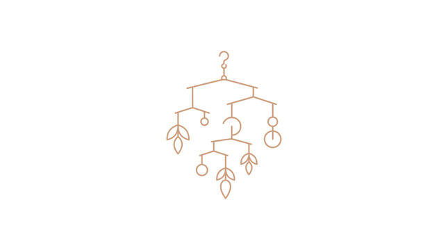Golden Christmas Tree Ornament.