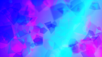 Fototapeta premium Vibrant Prismatic Background with Geometric Shapes