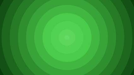 Abstract Green Concentric Circles Background with Soft Radial Gradient Pattern © Dilanka