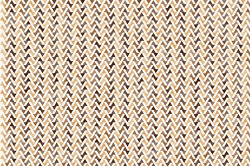 Fototapeta premium Seamless geometric pattern with interwoven triangular shapes in warm earthtoned colors