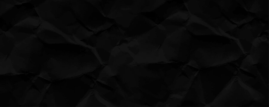 Wrinkled paper surface abstract background. Paper crumpled background texture black wall abstract dark design wrinkled old wheat folder poster
