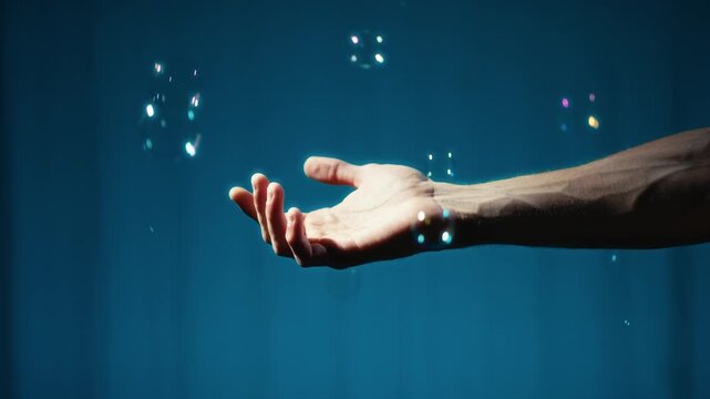 Human harm with rising soap bubbles