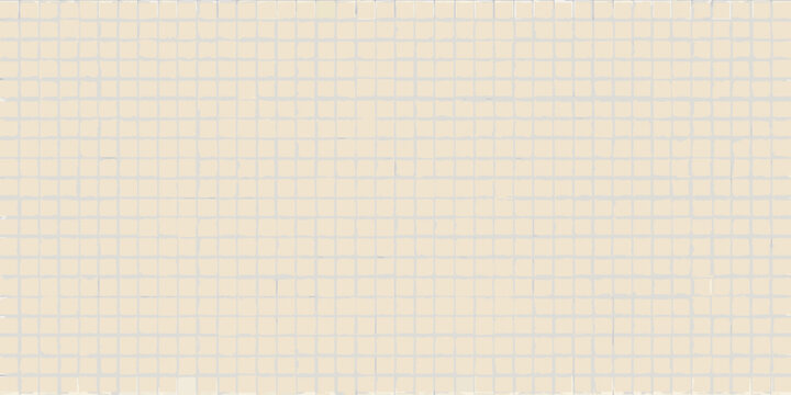 Beige graph paper background with grid pattern seamless texture