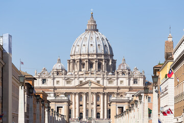 St. Peter's Basilica, Rome, Italy © eyetronic