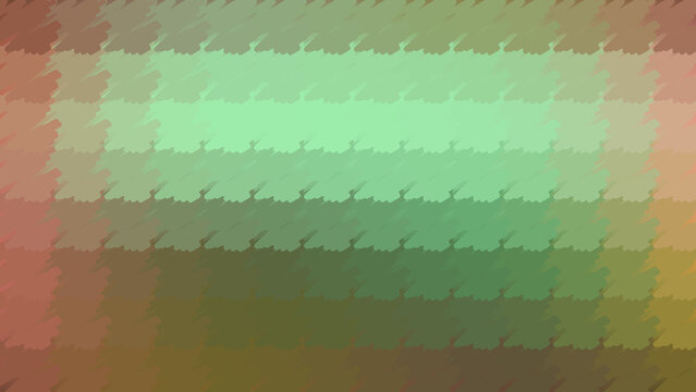 Abstract digital background with a textured houndstooth pattern in shades of green and brown
