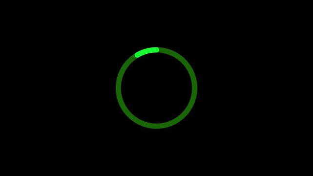 On the contrary loading progress bars animation
