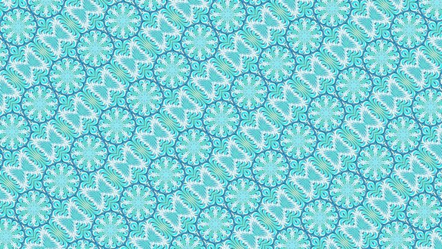 seamless blue pattern レース模様イメージ素材