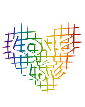 LOVE IS LOVE consigna orgullo.