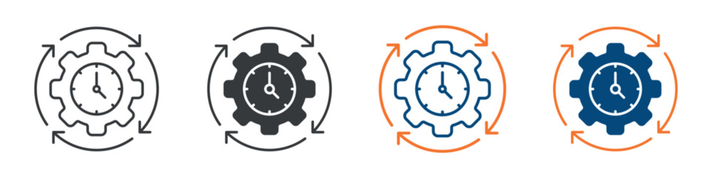 Consistency Icon Set Multiple Style Collection