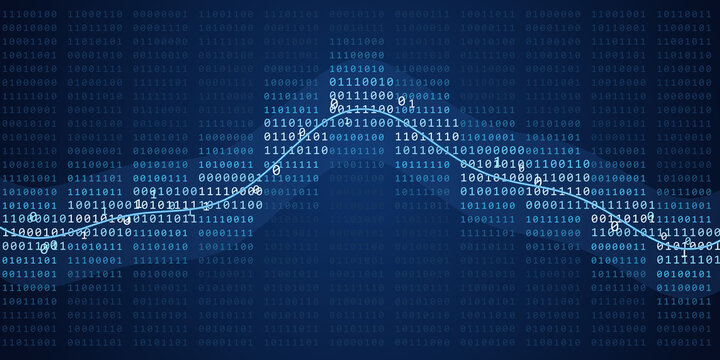 binary code background