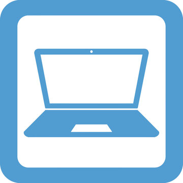 Laptop Computer Device Technology Icon.