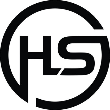 hs logo sh s h letter logo design. Minimal monogram emblem, classic style. Alphabet vector logo design. Premium Business logo, White background. AI/EPS and PNG/JPEG.