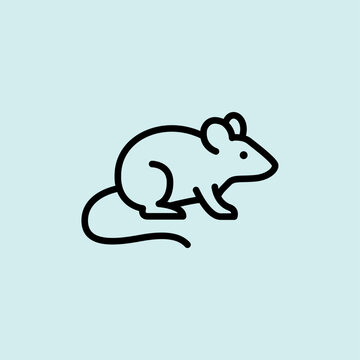 Icon showing a deer mouse, known carrier of hantavirus in various regions.