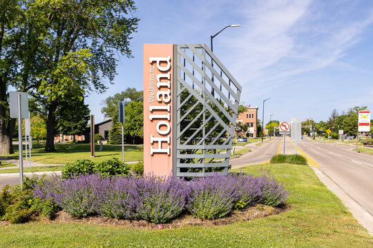 Holland, MI, USA - June 6, 2026: Holland, Michigan is a city in Western Michigan, founded in 1847 known for its Dutch heritage, annual tulip festival, vibrant downtown, and cultural attractions.