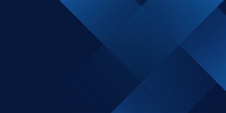 Modern black dark navy blue silver abstract pattern background. Geometric shape. Line triangle angle fold polygon diamond 3D design