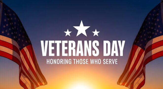 Veterans day usa honoring those who served with patriotic pride