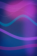 Layered purple and indigo ribbons with a teal glow undulate across a dark background, conveying momentum and making striking visuals for ads. © Sergei