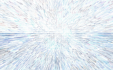 Fototapeta premium Top view of scattered puzzle pieces forming brain shape