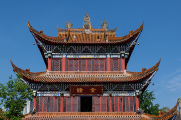 Fototapeta premium Zhaojue Temple, Chengdu