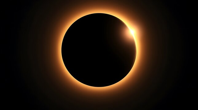 Modern Lunar Eclipse Corporate Presentation Background