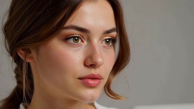 Engaging Gaze Interaction with Virtual Human