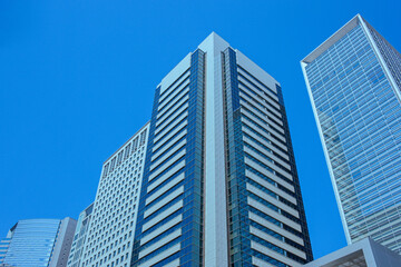 Fototapeta premium 高層ビル オフィス街