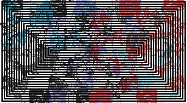 abstract background with binary code