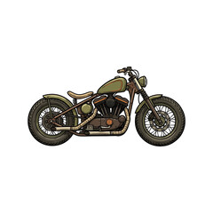 Plain bobber no numbers © derahvana